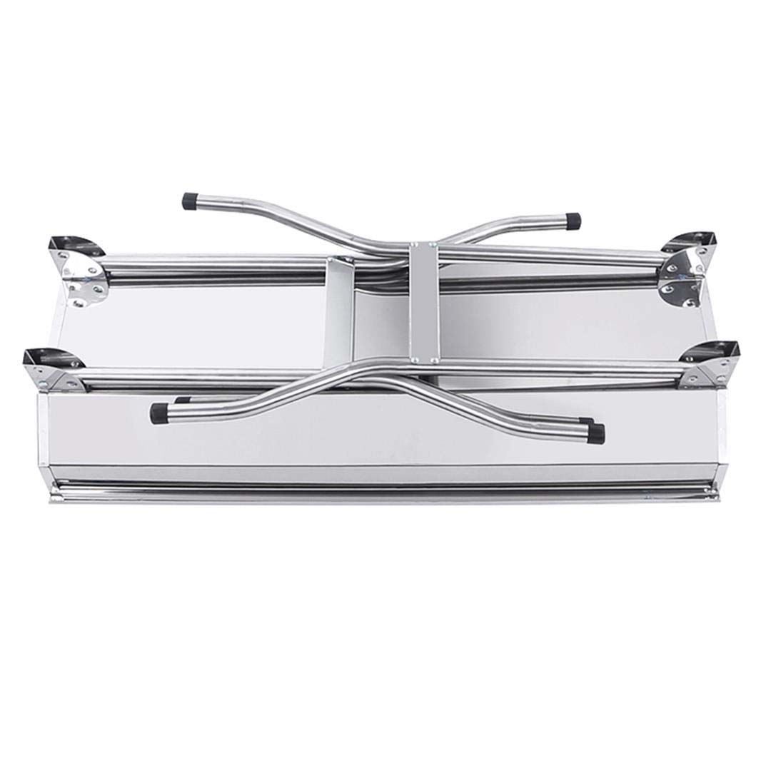 SOGA Skewers Grill Portable Stainless Steel Charcoal BBQ Outdoor 6-8 Persons • LUZ-SkewerCharcoalGrill