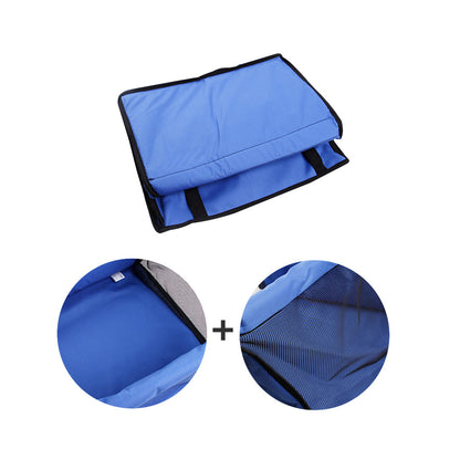 SOGA 2X Waterproof Pet Booster Car Seat Breathable Mesh Safety Travel Portable Dog Carrier Bag • LUZ-CarPetBagBLUX2