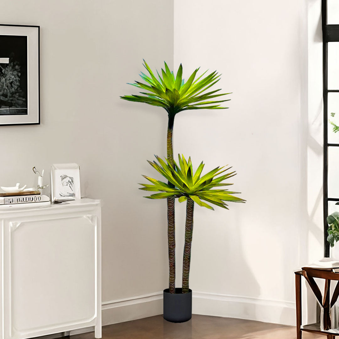 SOGA 150cm Yucca Tree Giant Palm Lily Living Room Artificial Plant Home Accent Decor • LUZ-APlantFHDJL1502