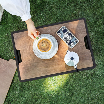 SOGA 2X 42x28.5cm 30L Black Car & Camping Foldable Storage Box Crate Stackable Container No Handle • LUZ-StorageBox3703X2