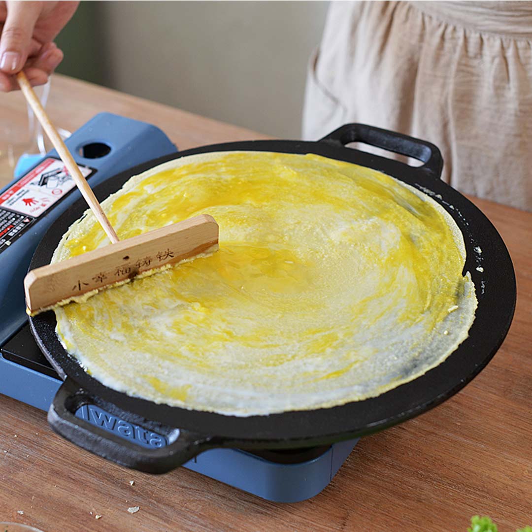 SOGA Electric Smart Induction Cooktop and 34cm Cast Iron Induction Crepe Pan Baking Cookware • LUZ-ECookt-CrepePan34