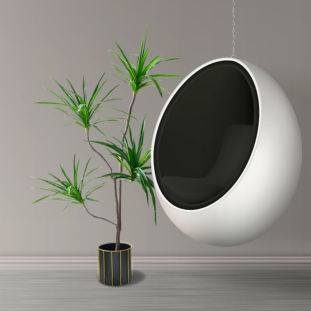 SOGA 180cm Realistic Artificial Dracaena, Rubberised Silk Cloth + Iron Wire, Home Decor • LUZ-APlantFHBS180120