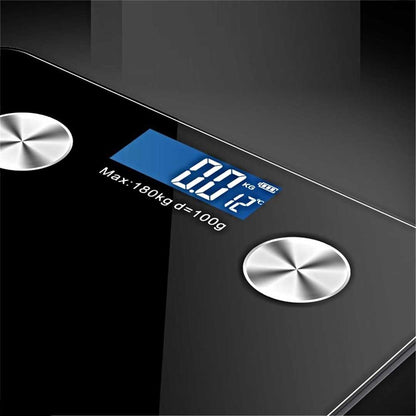 SOGA 2X Wireless Bluetooth Digital Body Fat Scale Bathroom Health Analyser Weight White • LUZ-BodyFatScaleBluetoothWhiteX2