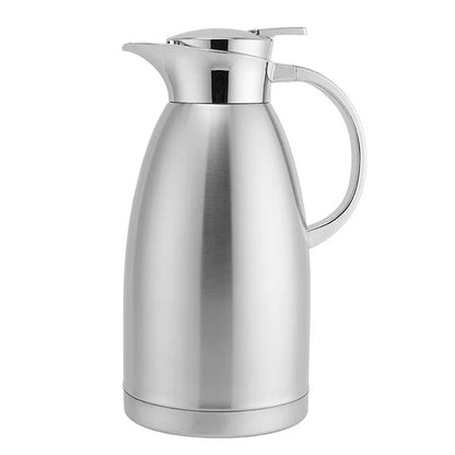 SOGA 2X 2.3L Silver Double-Wall vacuum with 2 layers stainless steel Construction Thermal Flask • LUZ-BottleWKE17X2