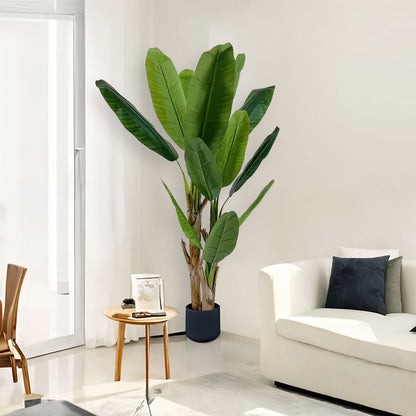 SOGA 220cm Banna Plant Bird of Paradise Tree Artificial Plant Home Accent Decor • LUZ-APlantBJS220