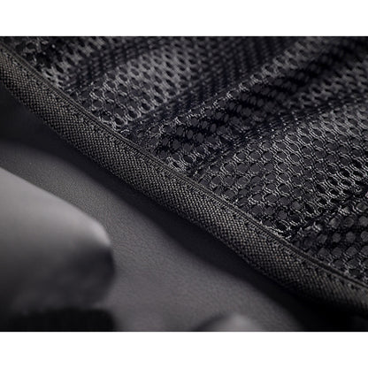 SOGA High Quality Leather Car Rear Back Seat Storage Bag Organizer Interior Accessories Black • LUZ-CarStorge3SeatsBagBLK