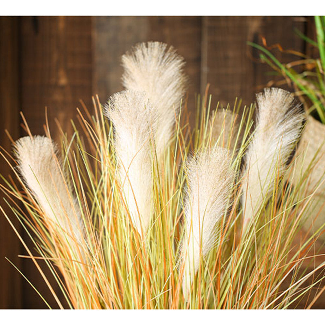 SOGA 2X 137cm Artificial Indoor Potted Reed Bulrush Grass Tree Fake Plant Simulation Decorative • LUZ-APlantFH621X2