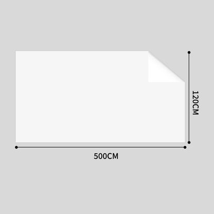 SOGA 120cmx500cm Clear Dry Erase Adhesive Whiteboard Wall Surface Peel Sticker Sheet • LUZ-WalMat1205