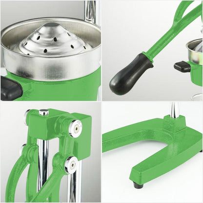 SOGA Commercial Manual Juicer Hand Press Juice Extractor Squeezer Orange Citrus Green • LUZ-JuicerManualGG