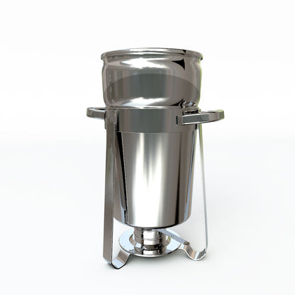 SOGA 2X 7L Round Stainless Steel Soup Warmer Marmite Chafer Full Size Catering Chafing Dish • LUZ-ChafingDish5615X2