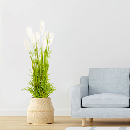 SOGA 120cm Nearly Natural Plume Grass Artificial Plant • LUZ-APlantFH6004
