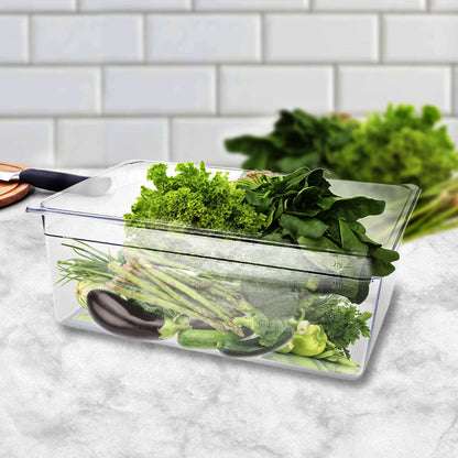 SOGA 200mm Clear Gastronorm GN Pan 1/1 Food Tray Storage Bundle of 6 • LUZ-VICPans1404X6