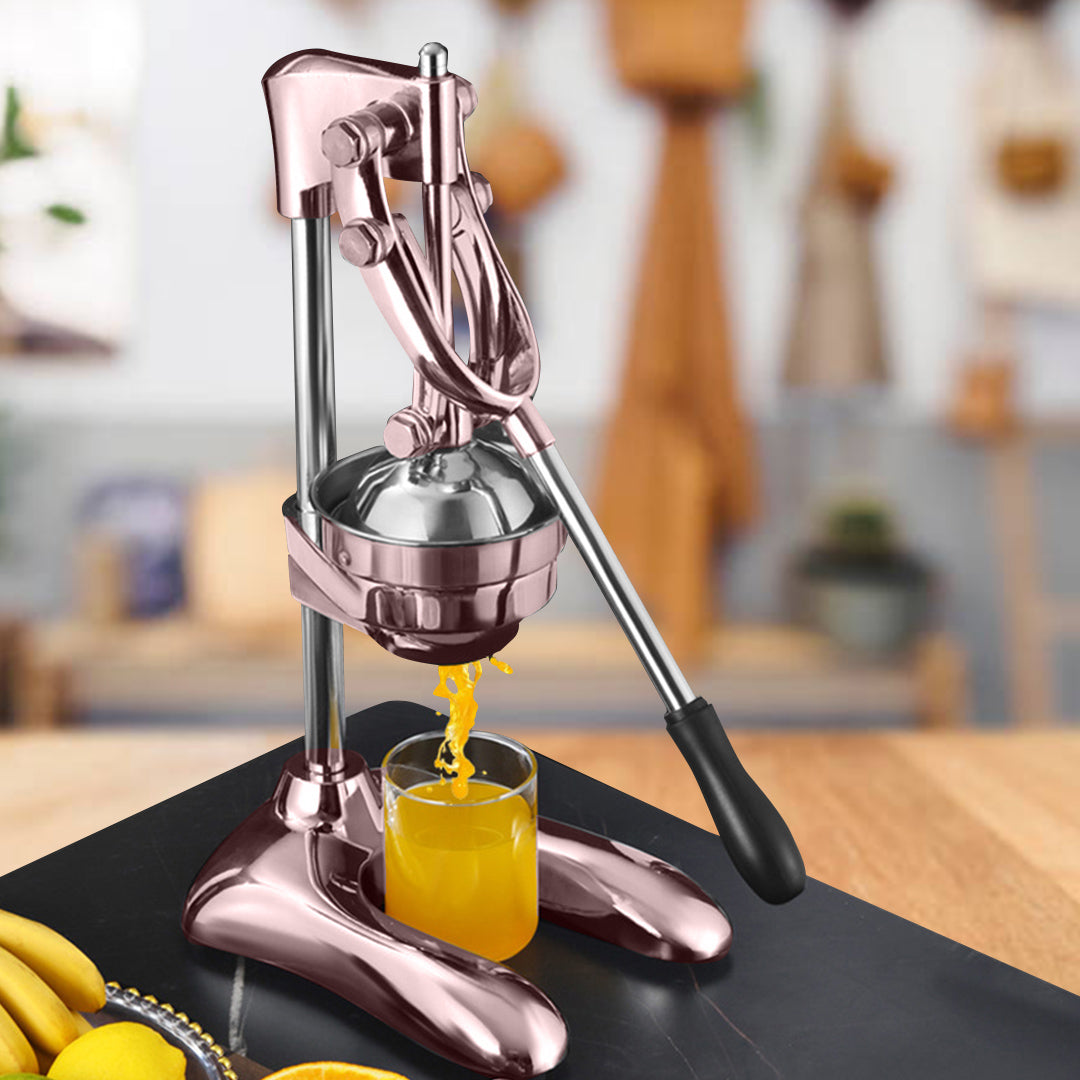 SOGA Stainless Steel Manual Juicer Hand Press Juice Extractor Squeezer Lemon Orange Citrus Gold • LUZ-JuicerStainlessSteel122