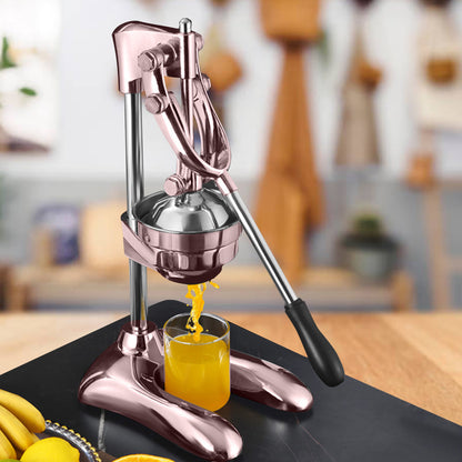 SOGA Stainless Steel Manual Juicer Hand Press Juice Extractor Squeezer Lemon Orange Citrus Gold • LUZ-JuicerStainlessSteel122