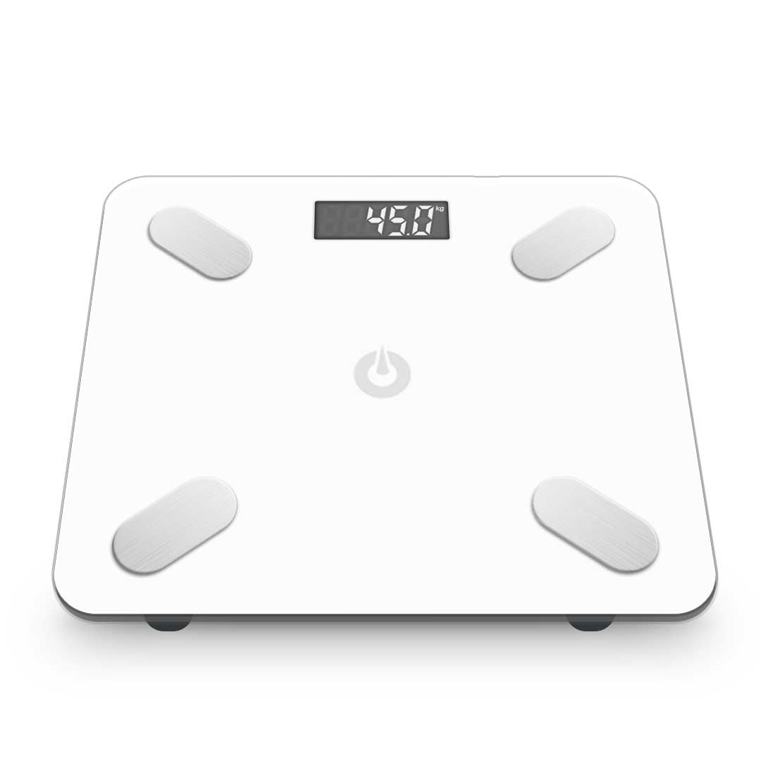SOGA 2X Wireless Bluetooth Digital Body Fat Scale Bathroom Weighing Scales Health Analyzer Weight White • LUZ-ScaleBluetoothBGWhiteX2