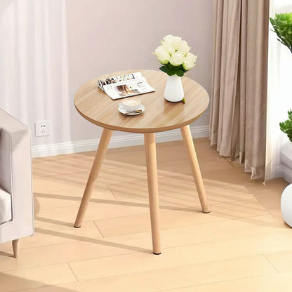 SOGA 60x60cm Walnut Small Side Coffee Table Living Room Balcony Home Décor Style • LUZ-TableTea22