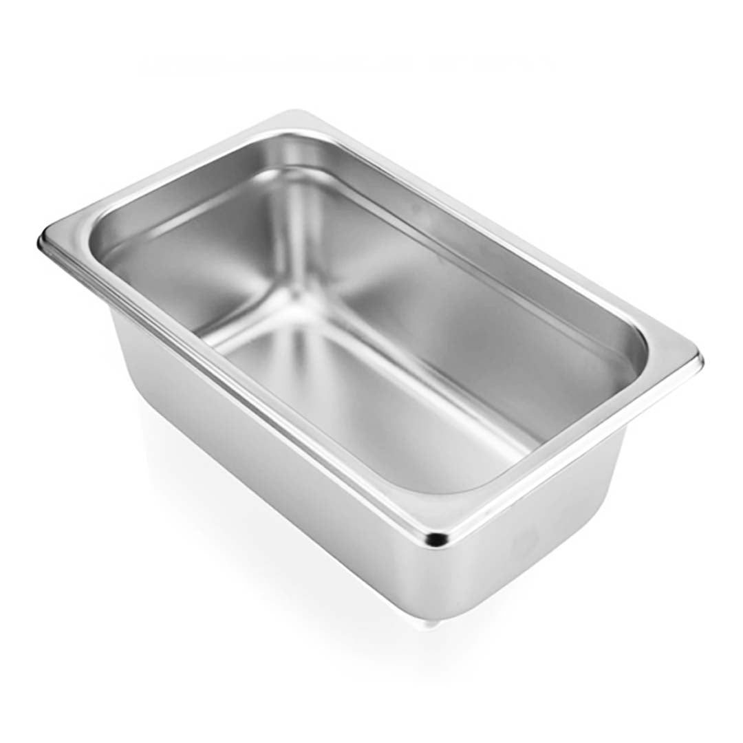 SOGA Gastronorm GN Pan Full Size 1/1 GN Pan 20cm Deep Stainless Steel Tray With Lid • LUZ-GP5406wLidX1