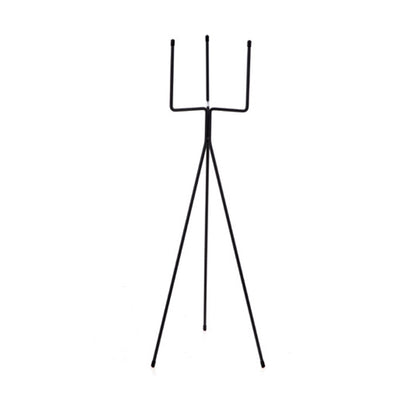 SOGA 4X 70cm Tripod Flower Pot Plant Stand with White Flowerpot Holder Rack Indoor Display • LUZ-FPotH70WHTX4