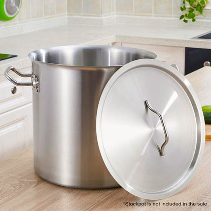 SOGA 32cm Top Grade Stockpot Lid Stainless Steel Stock pot Cover • LUZ-StockPot32CM-JLID