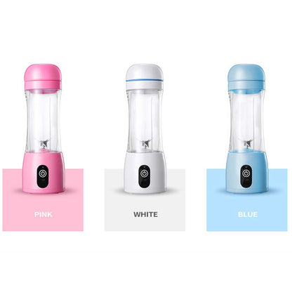 SOGA 380ml Portable Mini USB Rechargeable Handheld Fruit Mixer Juicer Pink • LUZ-JuicerMiniPink