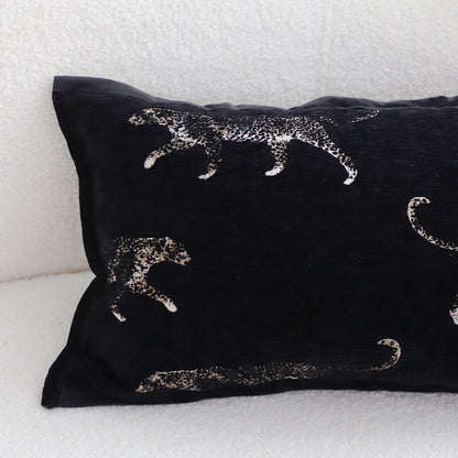 SOGA 2X 35cm Black Throw Pillow Elegant Decorative Cushion Living Room Modern Home Decor • LUZ-FrenchCushion331X2