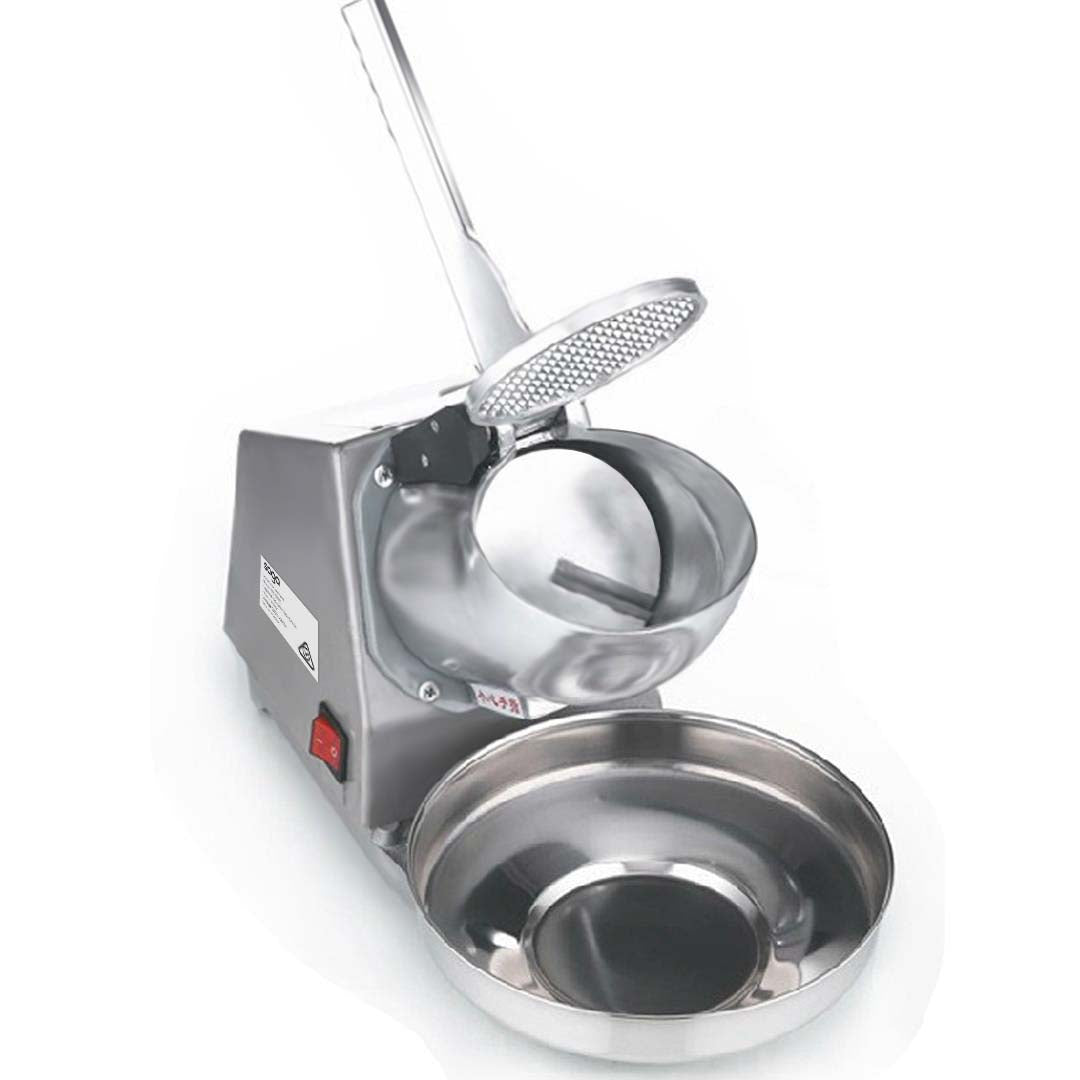 SOGA Ice Shaver 300W Electric Ice Crusher Snow Cone Maker Shaved Machine • LUZ-IceShaverSilver
