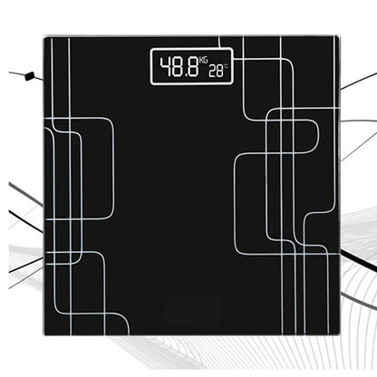 SOGA 2X 180kg Electronic Talking Scale Weight Fitness Glass Bathroom Scale LCD Display • LUZ-TalkingScaleLinesX2