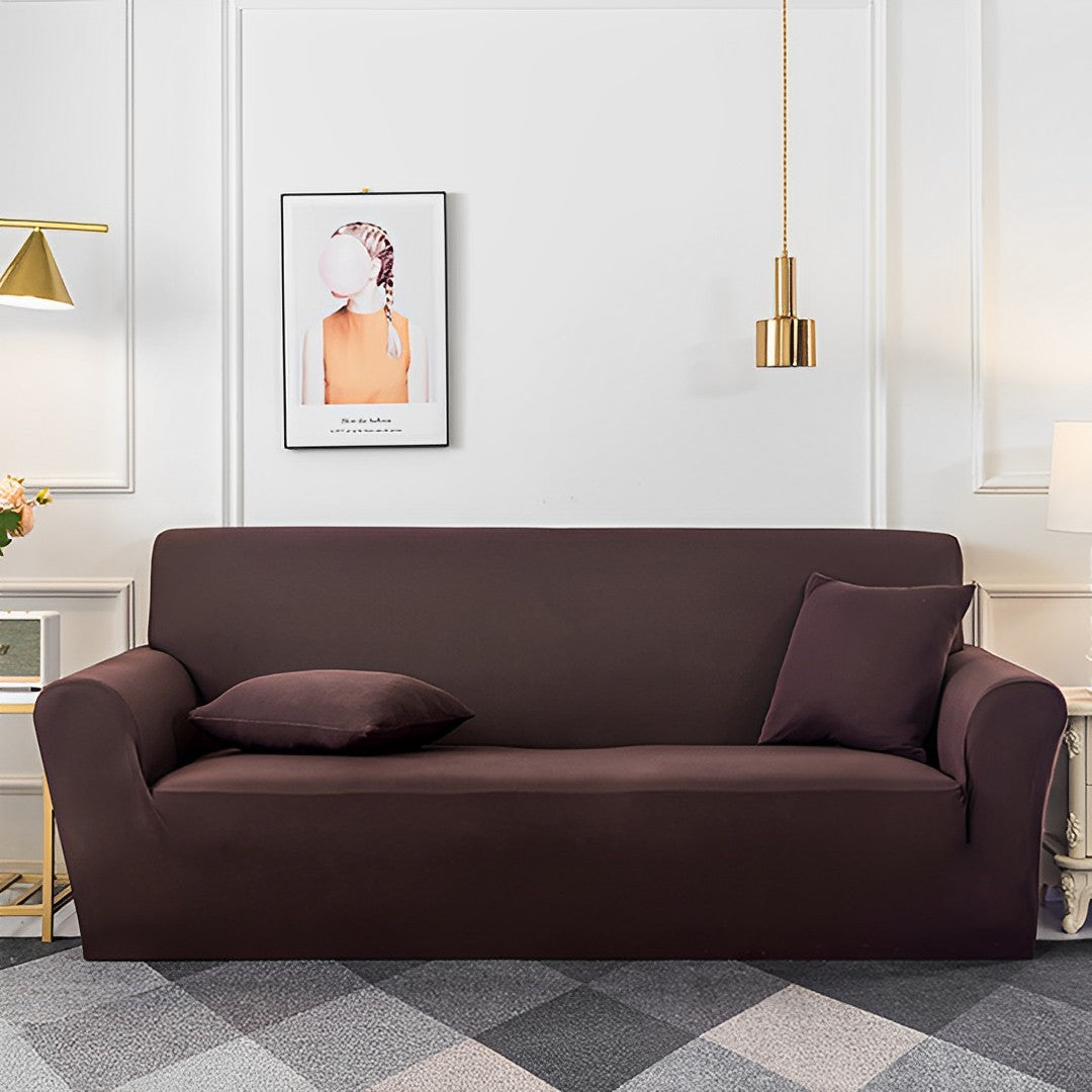 SOGA 3-Seater Coffee Sofa Cover Couch Protector High Stretch Lounge Slipcover Home Decor • LUZ-SofaCov207