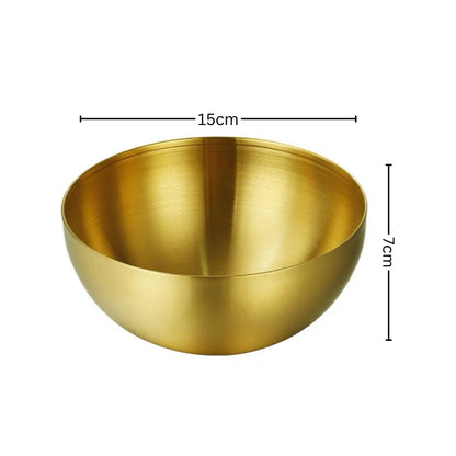 SOGA 15cm Gold Salad Bowl with Model 201 Elegant and Durable Kitchen Essential • LUZ-VICSoupPot41