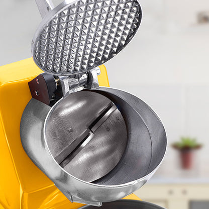 SOGA Ice Shaver Electric Stainless Steel Ice Crusher Slicer Machine Commercial Yellow • LUZ-IceShaverYellowDouble