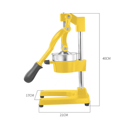 SOGA 2X Commercial Manual Juicer Hand Press Juice Extractor Squeezer Orange Citrus Yellow • LUZ-JuicerManualYellowX2