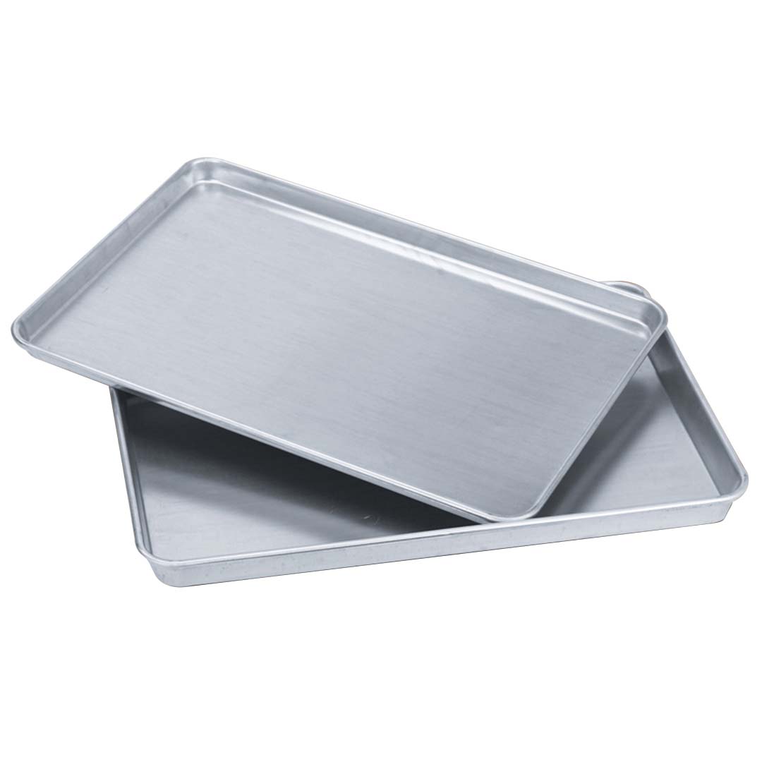 SOGA 14X Aluminium Oven Baking Pan Cooking Tray for Baker Gastronorm 60*40*5cm • LUZ-GastronormPlate6040X14