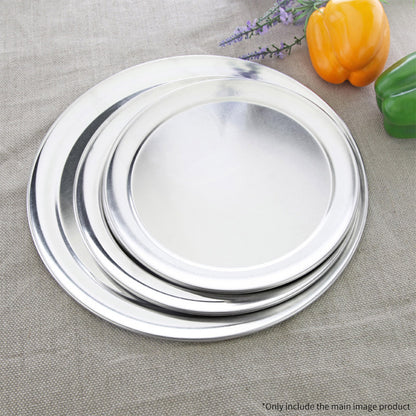 SOGA 12-inch Round Aluminum Steel Pizza Tray Home Oven Baking Plate Pan • LUZ-Pizza11607