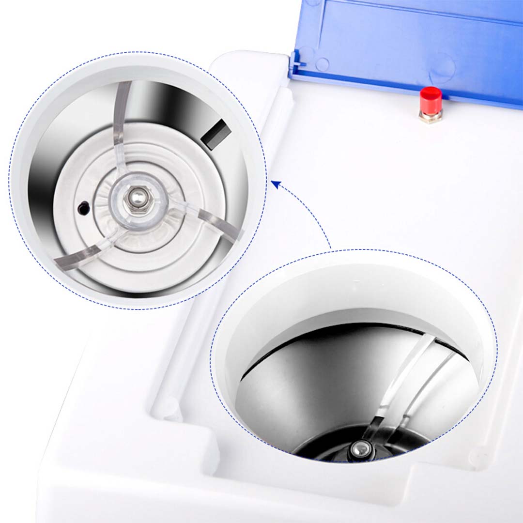 SOGA 2X Ice Shaver Commercial Electric Stainless Steel Ice Crusher Slicer Machine 120KG/h • LUZ-CommercialElectricIceShaver168X2