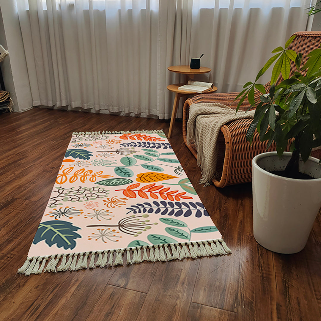 SOGA 90cm Soft cotton woven handmadeArea  rugs for living room bedroom, Home Decor • LUZ-CarpetFLSXBB16