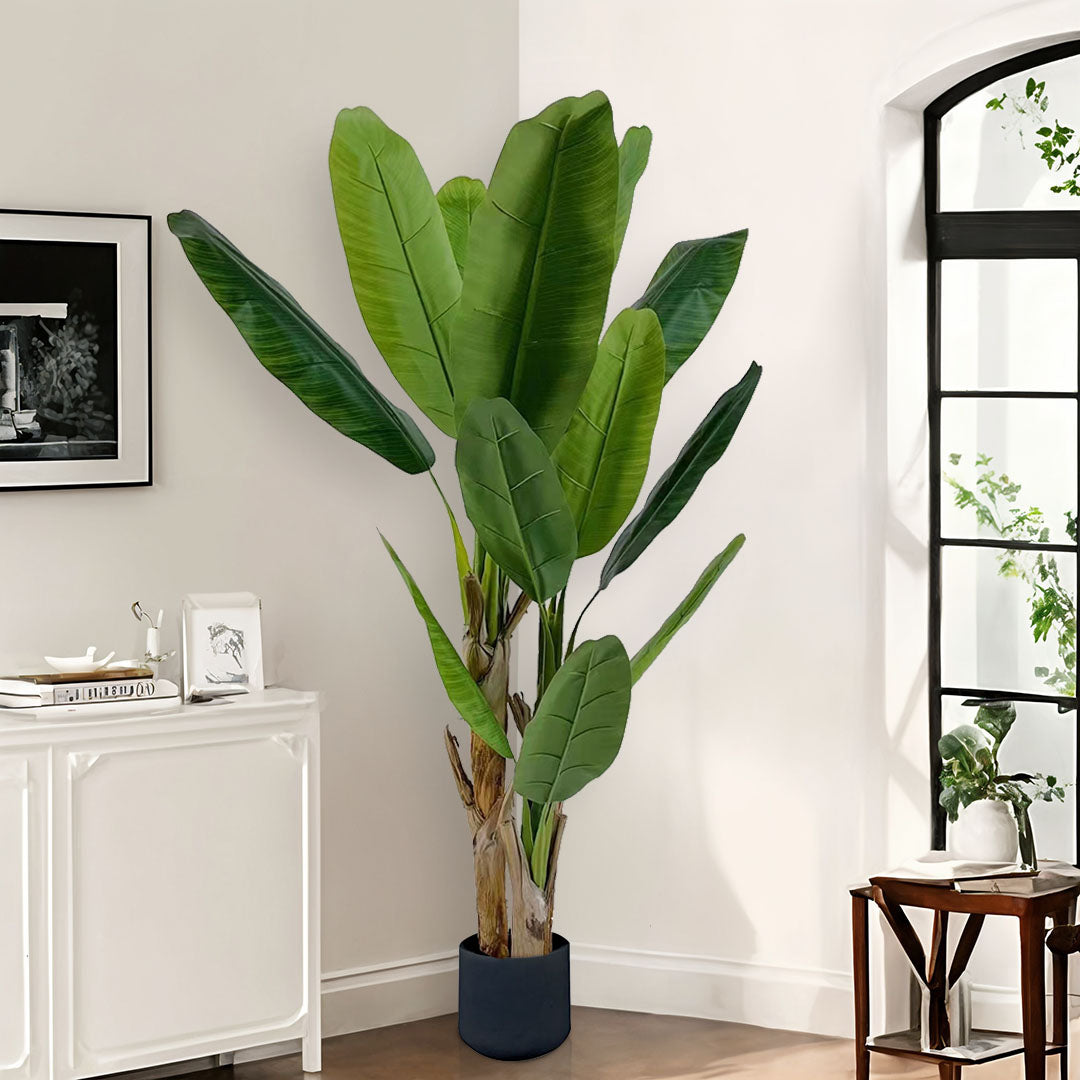 SOGA 190cm Banna Plant Bird of Paradise Tree Artificial Plant Home Accent Decor • LUZ-APlantFHBJS190