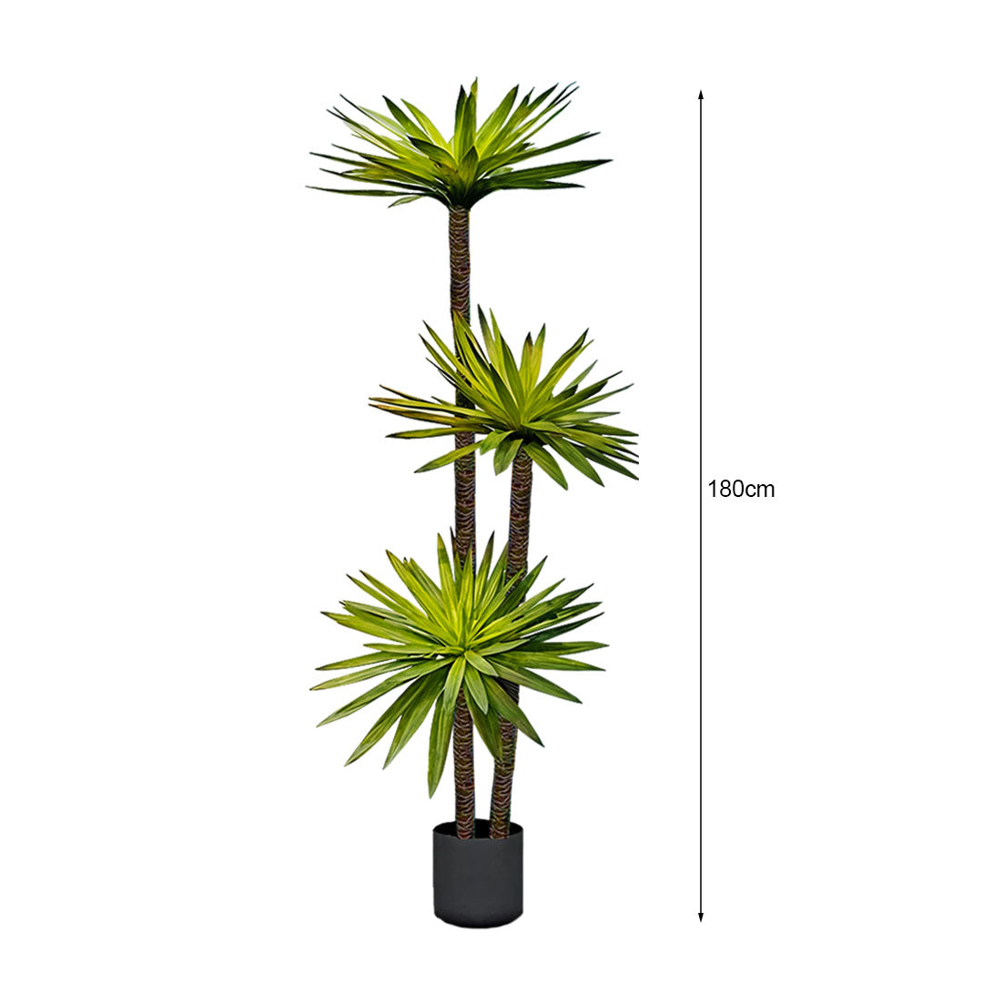 SOGA 180cm Yucca Tree Giant Palm Lily Living Room Artificial Plant Home Accent Decor • LUZ-APlantFHDJL1803
