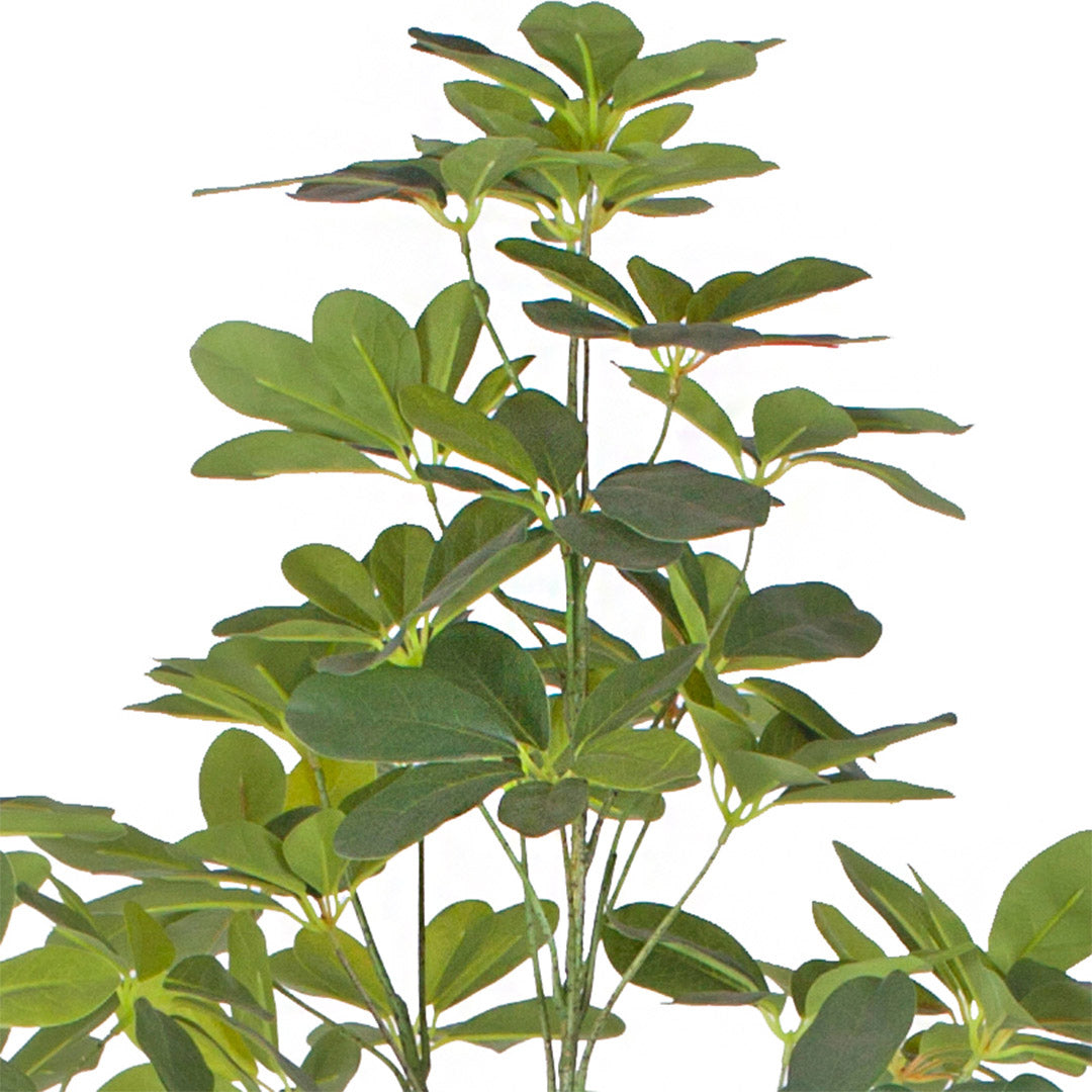 SOGA 120cm Artificial Natural Green Schefflera Dwarf Umbrella Tree Fake Tropical Indoor Plant Home Office Decor • LUZ-APlantQXY120