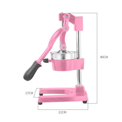 SOGA 2X Commercial Manual Juicer Hand Press Juice Extractor Squeezer Orange Citrus Pink • LUZ-JuicerManualPinkX2