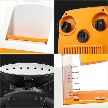 SOGA 2X 80min Garment Steamer Portable Cleaner Steam Iron White • LUZ-Garment80minsWhiteX2