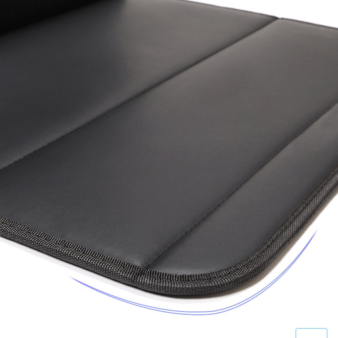 SOGA Leather Car Boot Collapsible Foldable Trunk Cargo Organizer Portable Storage Box Black Medium • LUZ-StorageBLKMed