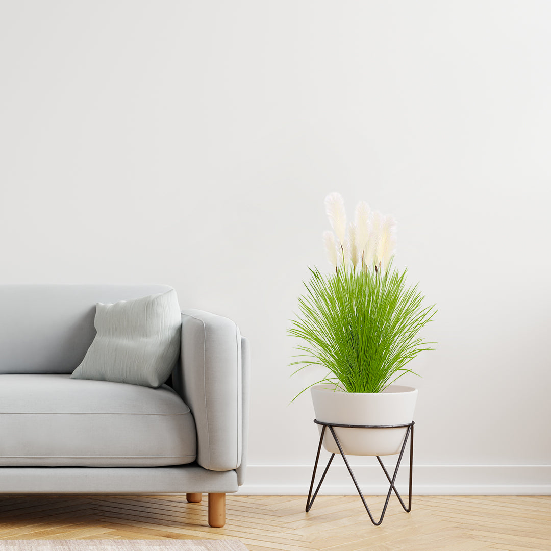 SOGA 4X 137cm Potted Tall Silk Fake Pampas Grass, Artificial Plants Reed Greenery Flowers, Home Decor • LUZ-APlantFH60211X4