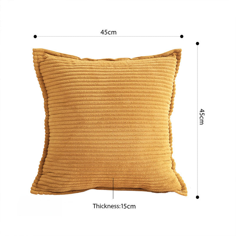 SOGA 45cm Wabi Sabi Arches Mustard  Indoor|Outdoor Kavka Throw Pillow • LUZ-FrenchCushion235