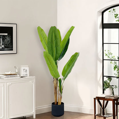 SOGA 160cm Banna Plant Bird of Paradise Tree Artificial Plant Home Accent Decor • LUZ-APlantFHBJS16017