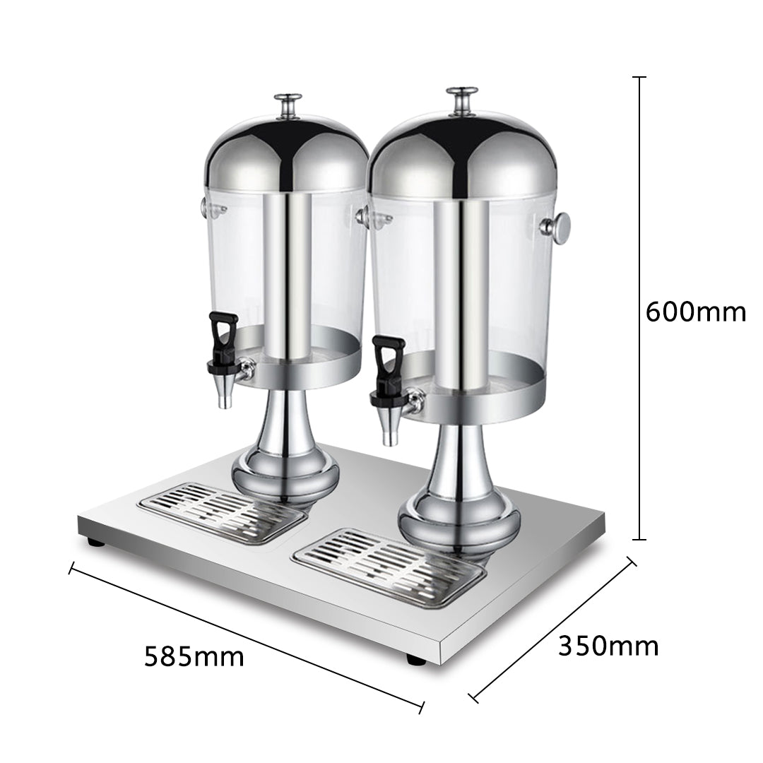 SOGA Dual 8L Juicer Water Milk Coffee Pump Beverage Drinking Utensils • LUZ-Dispenser5705
