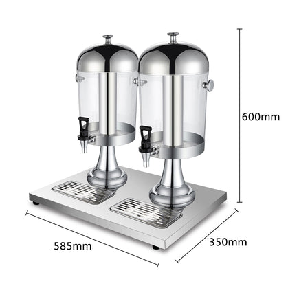 SOGA Dual 8L Juicer Water Milk Coffee Pump Beverage Drinking Utensils • LUZ-Dispenser5705