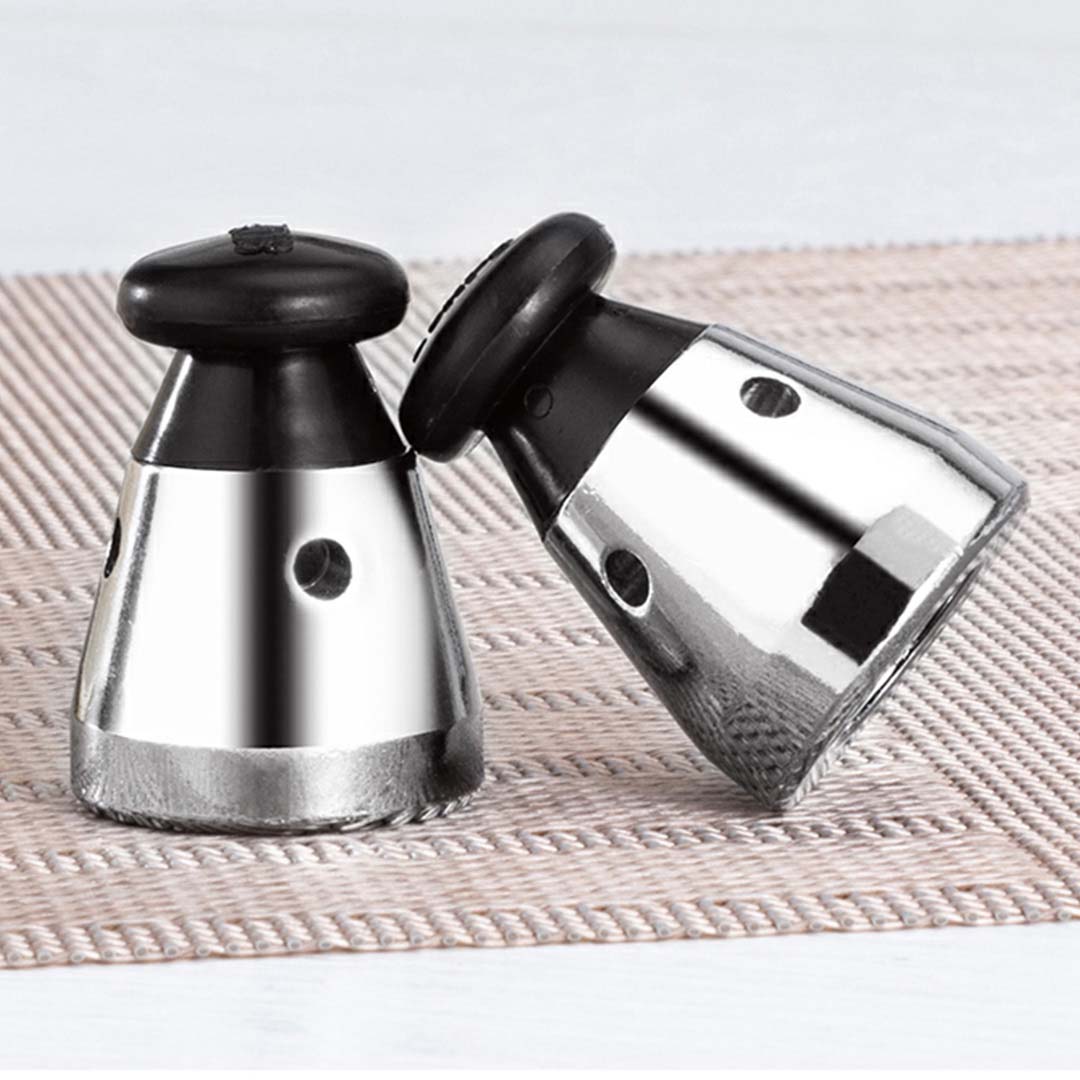 2X Stainless Steel Pressure Cooker Spare Parts Regulator 4L 20cm • LUZ-SSPCRegulator4L20cmX2