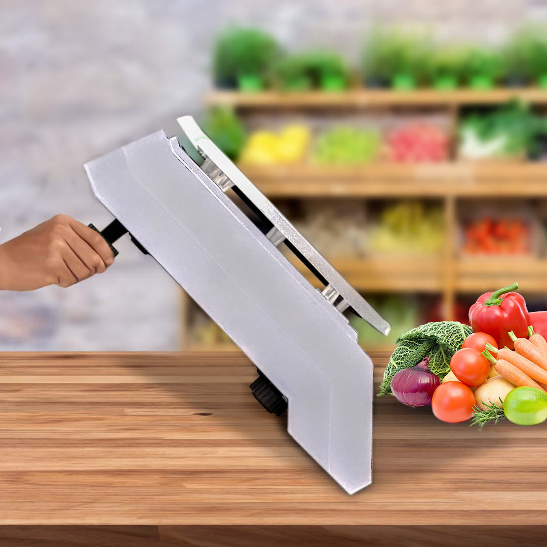 SOGA 40kg Digital Commercial Kitchen Scales Shop Electronic Weight Scale Food White • LUZ-Scale40kgWHT