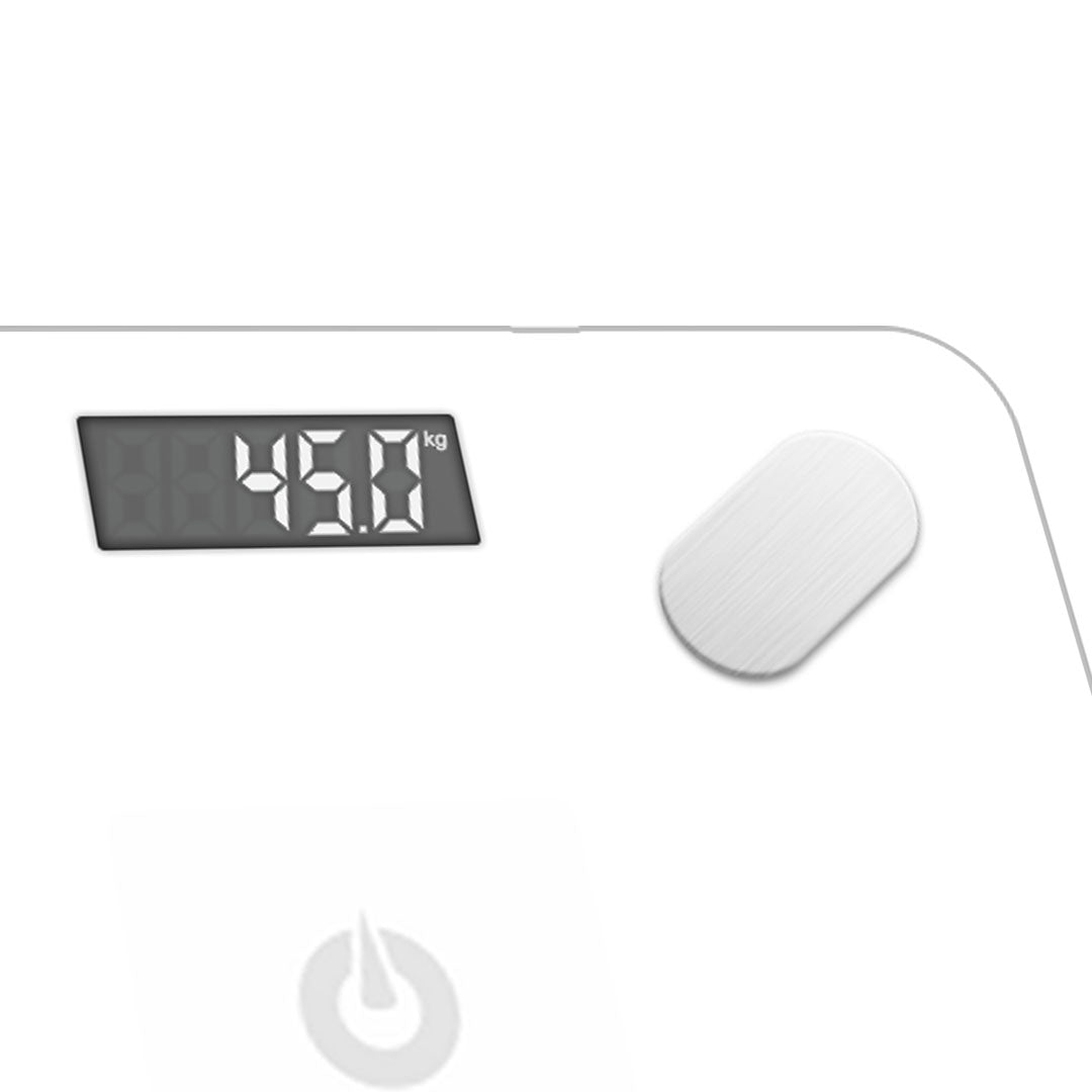 SOGA Wireless Bluetooth Digital Body Fat Scale Bathroom Weighing Scales Health Analyzer Weight White • LUZ-ScaleBluetoothBGWhite