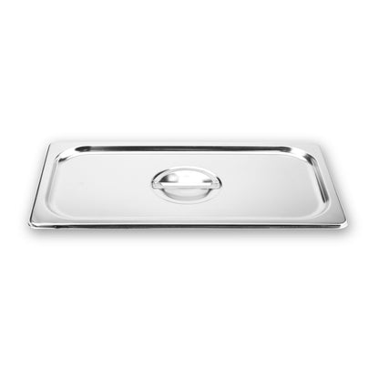 SOGA Gastronorm GN Pan Lid Full Size 1/3 Stainless Steel Tray Top Cover • LUZ-GP5503-JLID3F-X1